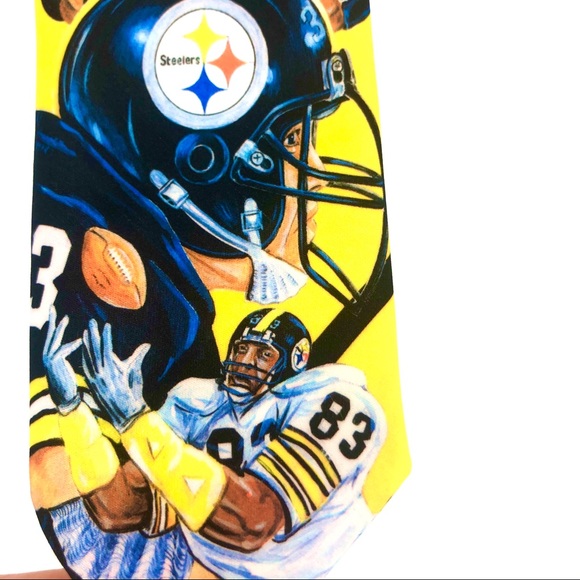 RALPH MARLIN “STEELERS “ TIE Original - Picture 1 of 13